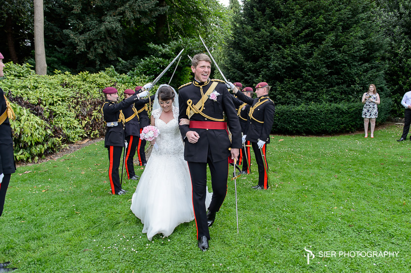 Kenwood Hall Sheffield military wedding
